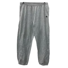 Champion スウェットパンツ XL ライトグレー チャンピオン ウエストゴム ビッグサイズ 裏起毛 ボトムス 古着卸 アメリカ仕入 2509-455