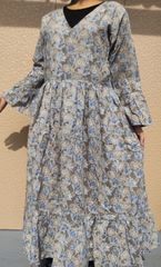 Curensology☆花柄 リボン紐付き ロングワンピース☆ - メルカリ