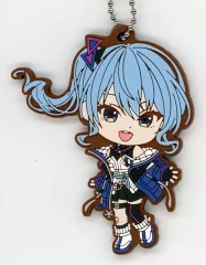 【中古】キーホルダー 星街すいせい ラバーチャーム きゅんキャラいらすとれーしょんず 「一番くじ ホロライブ ～Cyberpunk Style～」 きゅんキャラ賞