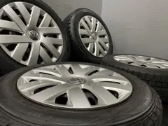 タイヤ情報ポロ純正15インチアルミ+ダンロップ製185/60R15スタッドレス！