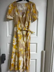 フラワー ラップ ワンピース