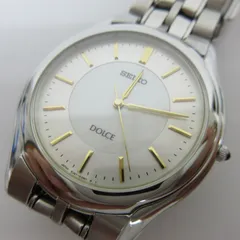 SEIKO セイコー 8J41-6030 DOLCE 腕時計 シルバー 稼働品 クォーツ