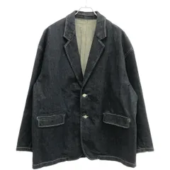 Graphpaper×CIOTA グラフペーパー シオタ 21AW Suvin Cotton Denim Jacket スビンコットンデニムジャケット GM213-20238 インディゴ 1のサムネイル