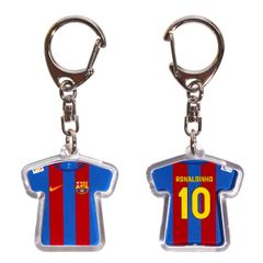 10点FCバルセロナユニフォームキーホルダーストラップロナウジーニョメッシ FCバルセロナ メッシ ストラップ 10番 - メルカリ