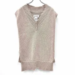 Martin Margiela白タグ98AWロングニットベスト　ミスディアナ Martin Margiela98AW ミスディアナ白タグロングニットベスト