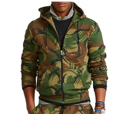 【Polo Ralph Lauren】 迷彩柄 フーディ　日本未発売品