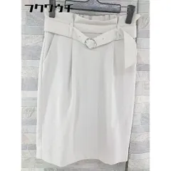 ◇ ◎ green label relaxing UNITED ARROWS 膝丈 タイト スカート サイズ36 アイボリー系 レディース 【1103260003701】