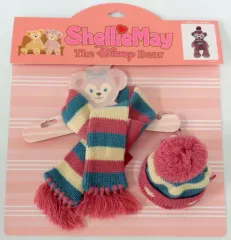 【中古】ぬいぐるみ シェリーメイ(帽子＆マフラー) コスチュームセット(ぬいぐるみ用衣装) 「ディズニーベア」 東京ディズニーシー限定