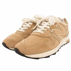 ニューバランス NEW BALANCE 1400 スニーカー シューズ スエード ロゴ USA製 US6.5 24.5cm ベージュ /VU◆ 1216