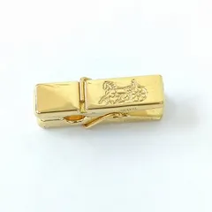 セリーヌ　シンプルカッコいい　マネークリップ 金属製 約6.5cm ゴールド CELINE - セリーヌマネークリップの通販 by meme♡｜セリーヌ