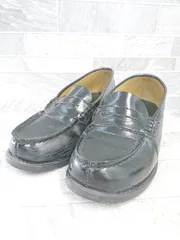 ◇ Θ CHARKIES チャーキーズ ローファー シューズ サイズ23.0㎝ ブラック系 レディース E  【1507230013088】