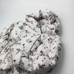 美品 franche lippee フランシュリッペ おふとんダウンコート M/オフホワイト おとなうさぎ図鑑 フード【2400013256476】のサムネイル