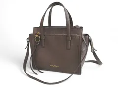 サルヴァトーレフェラガモ Salvatore Ferragamo 2WAYバッグ ショルダーバッグ エイミー 21F478 ブラウン系 レザー