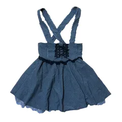 axes femme グレー ジャンパースカート サイズM アクシーズファム