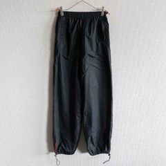 【アーカイブ/90s】PRADA SPORT【ナイロン トラック パンツ】40 プラダ スポーツ プラスポ 90年代 ブラック 25050446