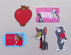 【中古】シール・ステッカー D ダイカットステッカーセット(5枚組) 「Happyくじ トムとジェリー TOM and JERRY FUNNY ART! 4」 E賞
