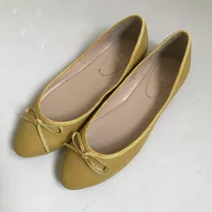 5501 コ　Apuweiser-riche パンプス　イエロー　S 22.5cm アプワイザーリッシェのサムネイル
