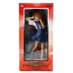 プレミアム制服フィギュア アスカ 貞本アスカ】セガ プレミアム制服フィギュア