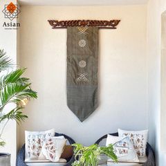 タペストリー （エンディック生地21）  テーブルランナー テーブルセンター アジアン バリ 布 壁掛け 壁飾り アジア布 インテリア おしゃれ バリ雑貨 アジアン雑貨