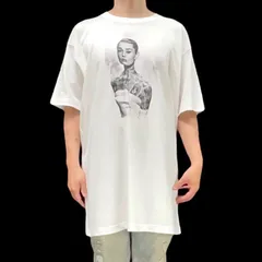 オリジナル ビッグTシャツ オードリーヘプバーン タトゥー ローマの休日 ティファニーで朝食を マイフェアレディ ハリウッド女優 白 ホワイト XXL(3L) 3XL(4L) 4XL(5L) 5XL(6L) オーバー サイズ メンズ レディース ユニセックス