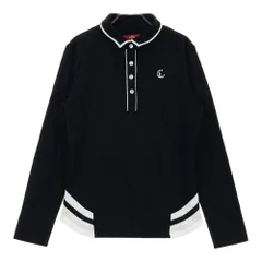 サイズ：L CALLAWAY キャロウェイ  長袖ポロシャツ  ブラック系 [240101435068] ゴルフウェア レディース ストスト