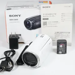 SONY HDR-CX670 ホワイト 動作確認済 バッテリー2本付属 楽天市場】hdr cx670 バッテリーの通販