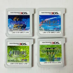 04w1206〇【3DS】世界樹の迷宮 シリーズ 4本セット ※ソフトのみ [世界樹の迷宮IV 伝承の巨神/世界樹の迷宮V 長き神話の果て/新・世界樹の迷宮 ミレニアムの少女/新・世界樹の迷宮2 ファフニールの騎士]