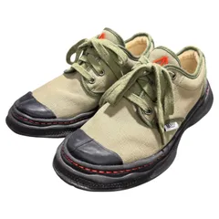 Maison MIHARA YASUHIRO×NIGEL CABOURN(メゾンミハラヤスヒロ×ナイジェルケーボン) COMBAT SHOES コンバット スニーカー C04FW704 42(26.5cm~27cm程度) オリーブ ローカット スニーカー