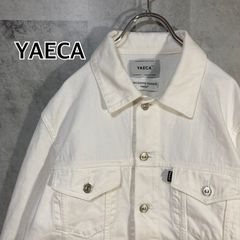 日本製 YAECA ヤエカ デニムジャケット ホワイトデニム M Gジャン