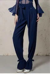 新品未使用 人気のシンプル練習着♪絞れる裾のパンツ☆