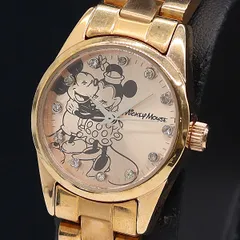  箱付 ディズニー QZ ミッキーマウス キャラクター文字盤 レディース腕時計 2000000 NSK KMR