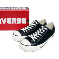 CONVERSE コンバース 国内正規 ALL STAR US OX U.S. ORIGINATOR オールスター オックスフォード キャンバス 1SD286 BLACK ブラック 黒 US8.5 27