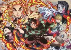 【中古】キャラカード 集合 ufotable描き下ろしA5イラストカード 壱 「劇場版 鬼滅の刃 無限列車編」 第1弾 来場御礼入場者特典