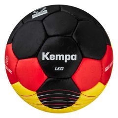 【ハンドボール】Kempa（ケンパ）Leo０号、1号、2号、３号球 ブラック＆レッド