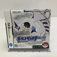 05w10026 【DS】ニンテンドーDS ソフト「ポケットモンスター ソウルシルバー」ポケウォーカー付き ＊起動のみ確認済＊  ◎中古品◎