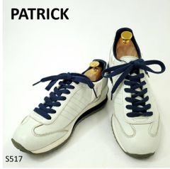 美品✨️ パトリック アイリス カンガルーレザー スニーカー P.WHT 白