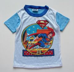 <100> kids vintage T-shirt 　Superman　83s/アメリカ古着　ビンテージ　スーパーマン 【E2-1】