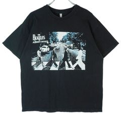 値下げ！THE BEATLES バンドTシャツ Lサイズ グレー/ブラック 値下げ！THE BEATLES バンドTシャツ Lサイズ グレー/ブラック