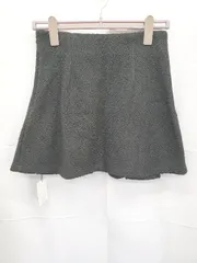 ◇ ⊇ ◎ ●未使用● GRL グレイル mei38 ミニ丈 フレア スカート サイズM ブラック レディース E  【1411070012982】