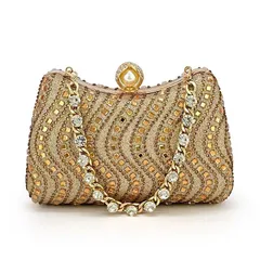 パーティーショルダーバッグ、イブニングクラッチバッグ、フリンジダイヤモンドラインストーンディナーバッグ、ハンドメイドビーズパールドレスハンドバッグ、レディースチェーンショルダーメッセンジャーバッグ 1163