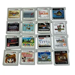 186000⑯　現状品　任天堂　Nintendo　3DS ソフト　16本まとめ