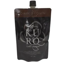 バランローズ【400g×3セット新品、未使用品】　ナチュラルブラック　黒 新品 KUROクリームシャンプー ナチュラルブラック 400g バラン