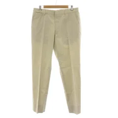 エルメネジルドゼニア Ermenegildo Zegna regular fit スラックス パンツ ジッパーフライ コットン 50 L ベージュ /AN22 ▲Hのサムネイル
