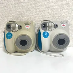 instax mimi 7 インスタックス ミニ7 チェキ インスタントカメラ 2台セット