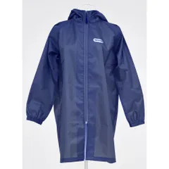 ☆ ネイビー3 ☆ 150cm ☆ Outdoor Products キッズレインパーカー 05002276 レインコート キッズ ランドセル対応 ファスナー OUTDOOR PRODUCTS アウトドアプロダクツ 男の子 女の子 130 140 150