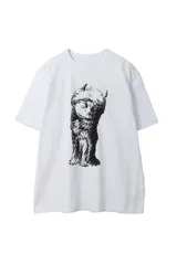希少◎Where the Wild Things Are パロディ Tシャツ　白 WHERE THE WILD THINGS ARE T-Shirt - WHITE 101 (25-01007S