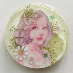 レジン☆ヘアゴム☆レモンと女の子☆