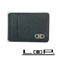 （美品）フェラガモ 名刺入れ 黒 フェラガモ 名刺入れ メンズ ブランド Ferragamo 661211CALF NER