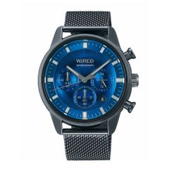 [セイコーウオッチ] 腕時計 ワイアード Tokyo Sora-New Normal クロノグラフ AGAT453 メンズ シルバー