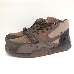 【中古】Travis Scott x Nike Air Trainer 1 SP Archaeo Brown and Rust Pink　DR7515-200　28cm　ナイキ　トラヴィス[66]